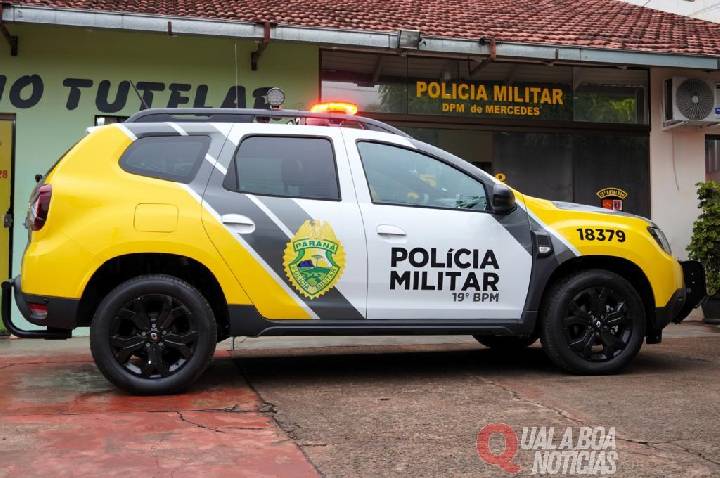 Caso grave de maus-tratos mobiliza a PM após cão ser atingido por tiro de chumbinho na face em Mercedes