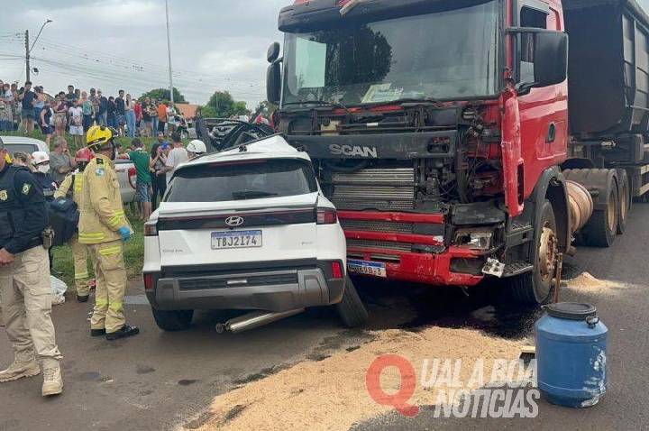 Criança de 7 anos morre em grave acidente na BR-277 no Paraná