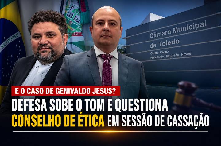 “E o caso de Genivaldo Jesus?” Defesa sobe o tom e questiona Conselho de Ética em sessão de cassação