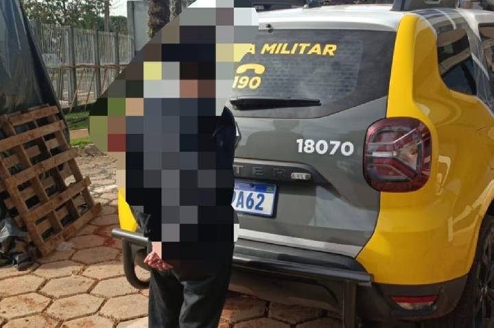 Mulher com mandado de prisão em aberto é detida pela PM em lavacar de Espigão Alto do Iguaçu