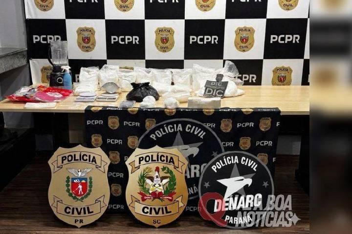 Operação Torque: PCPR descobre laboratório de cocaína em Cascavel