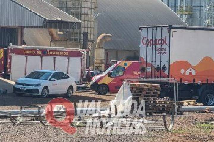 Trabalhador morre soterrado em silo durante acidente de trabalho, em Tupãssi
