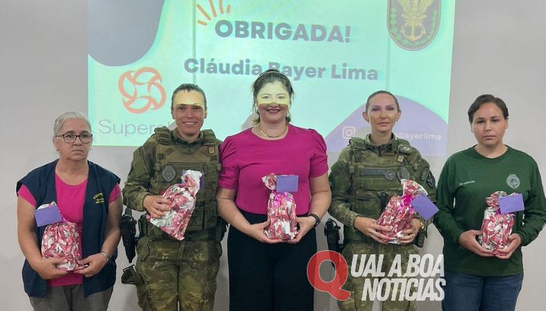 BPFron homenageia as mulheres em solenidade de Destaque, com café da manhã e palestra