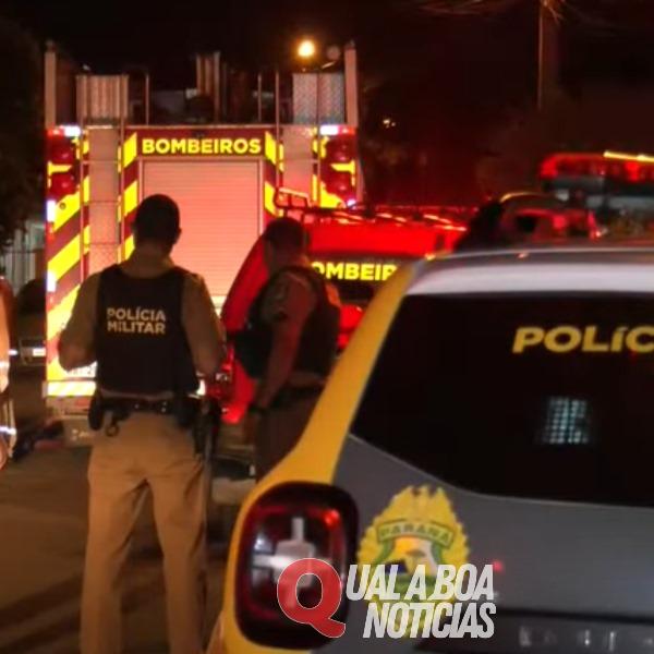 Homem coloca fogo na casa da própria mãe no norte do Paraná