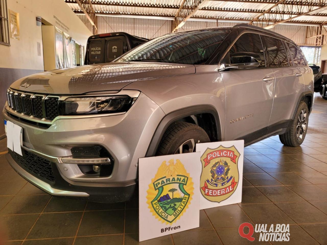 Policiais recuperam em Guaíra veículo furtado no interior de SP