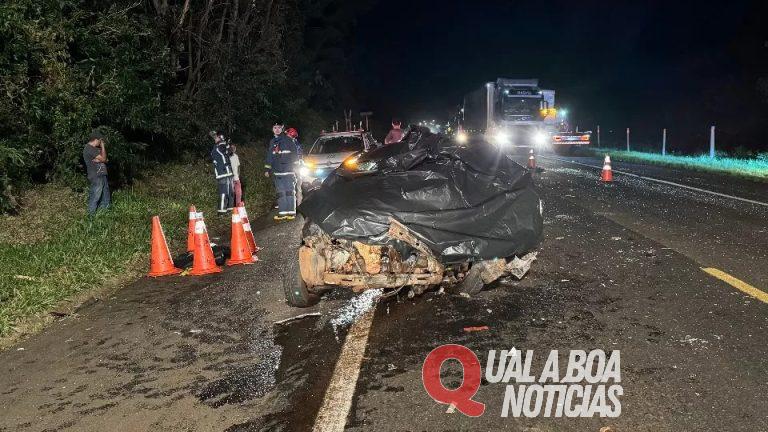 Trânsito: Três pessoas morrem em acidente na BR-277
