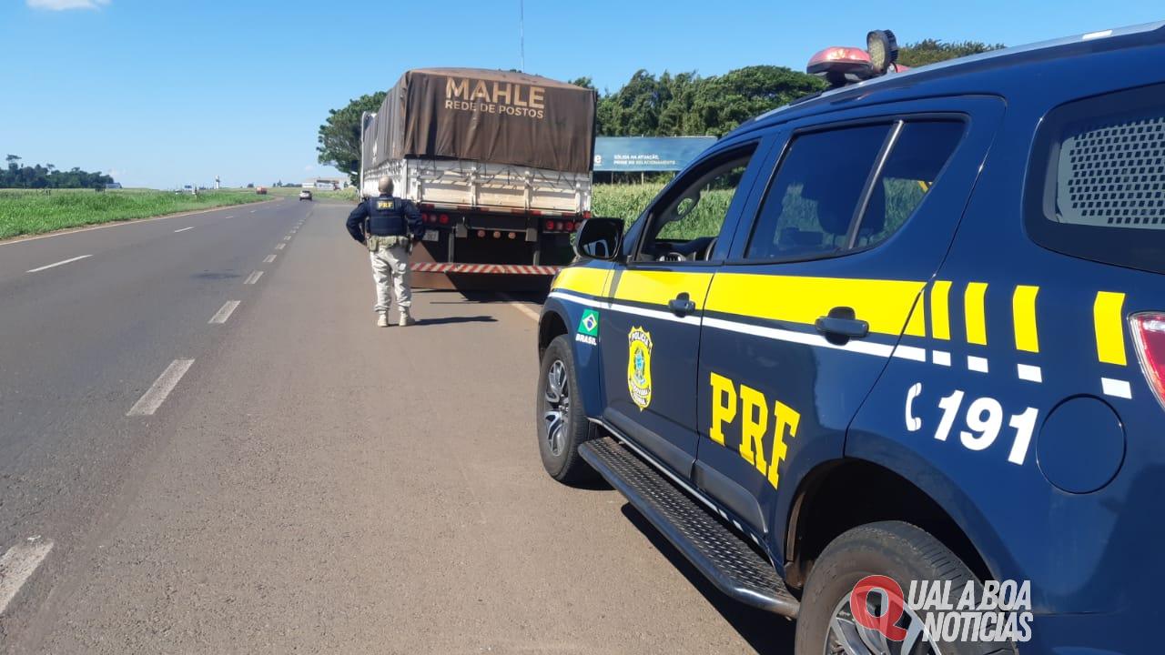 400 mil maços de cigarros é apreendido na BR-163 em Toledo