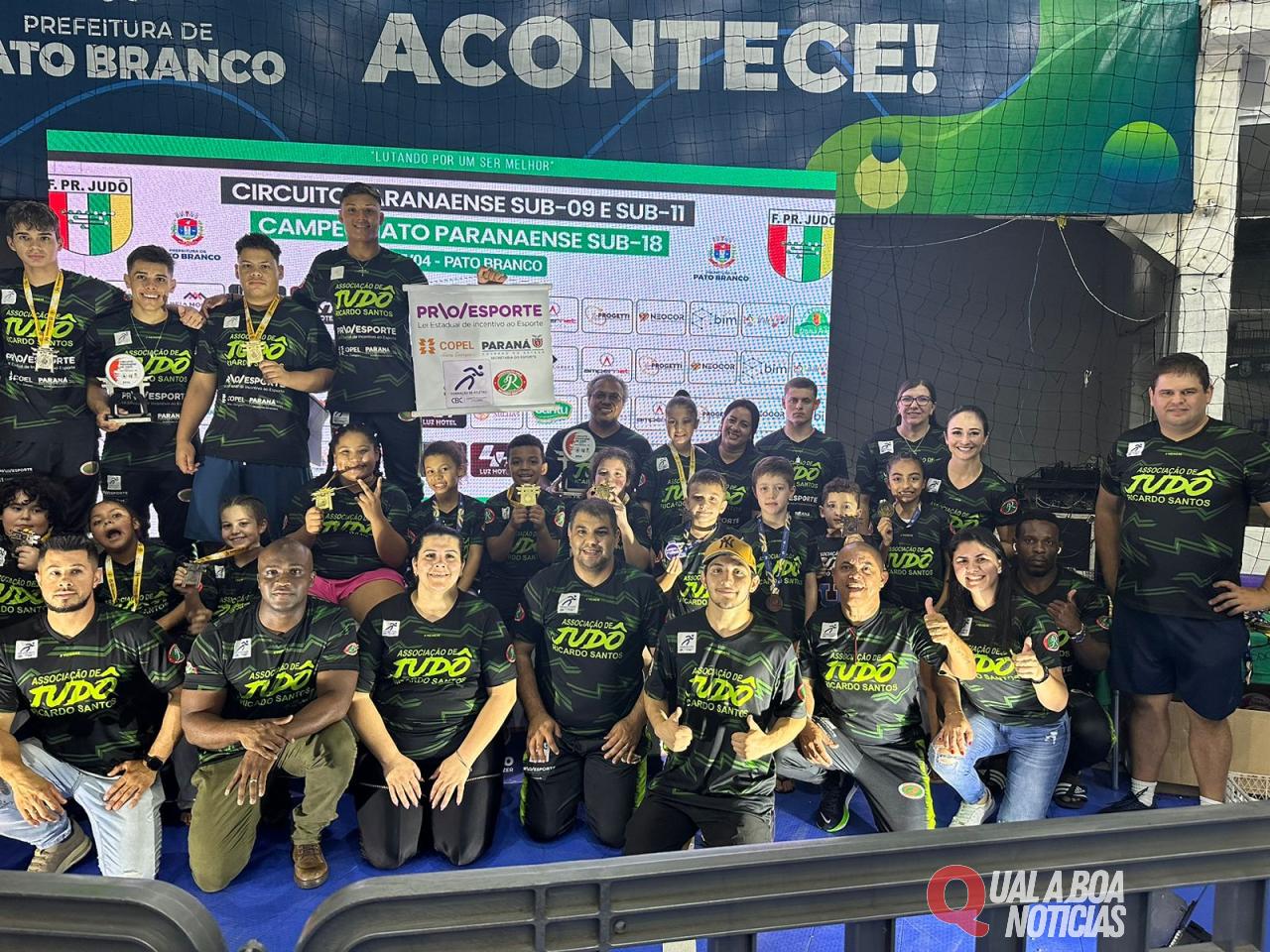 Associação de judô Ricardo Santos conquista título de judô no  estadual Pato Branco