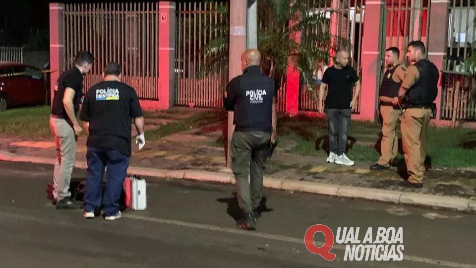 Homem é morto a tiros em Santa Terezinha de Itaipu