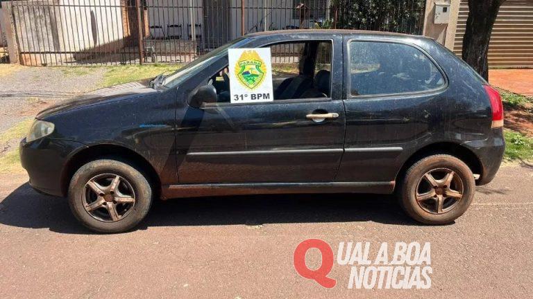 Homem é preso após furtar carro em Palotina