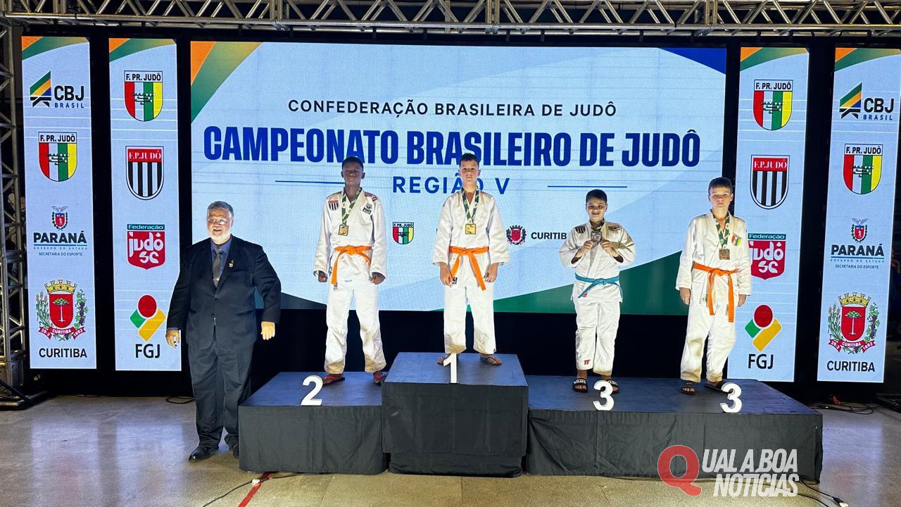 Judocas de Toledo se destacam no Campeonato Brasileiro de Judô Região V em Curitiba