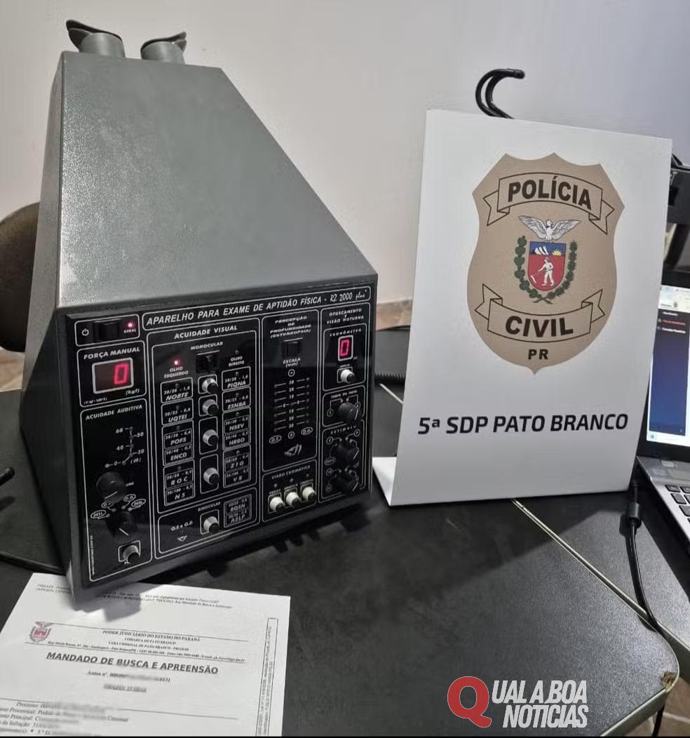Médico do Detran-PR é afastado por suspeita de cobrar até R$ 800 para aprovar motoristas em exame de vista