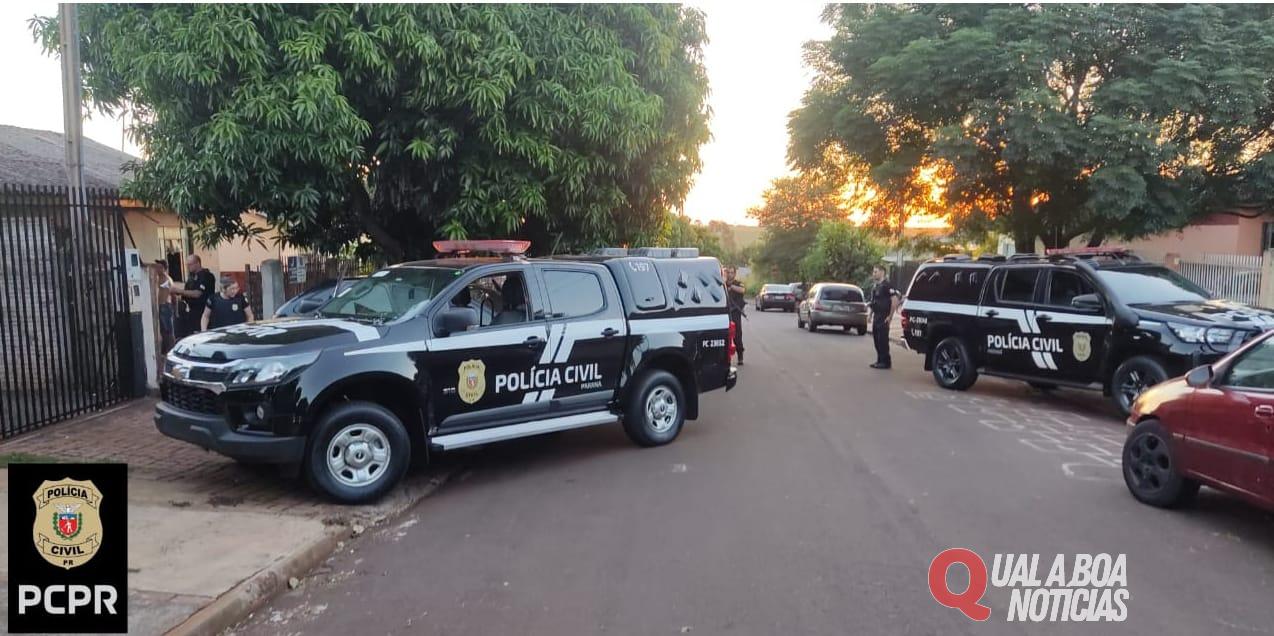 Polícia Civil de Toldo combate tráfico de drogas; Homem é preso durante a 