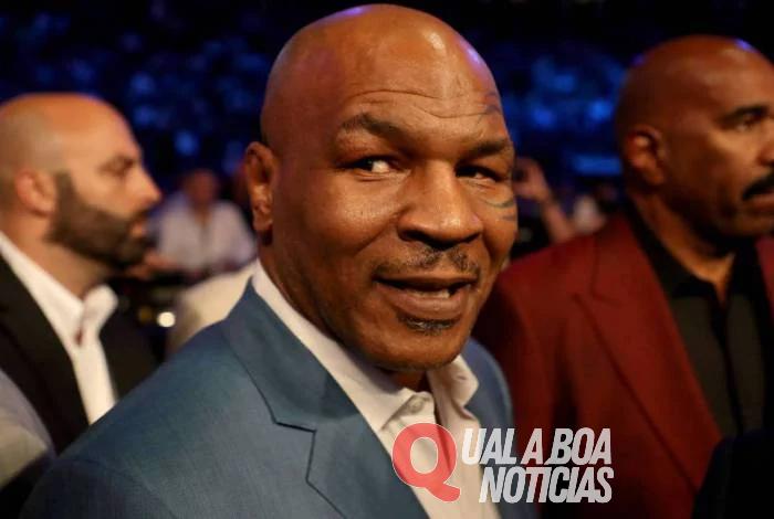 Após mal-estar, Mike Tyson provoca Jake Paul e afirma: 'Me sinto 100%'