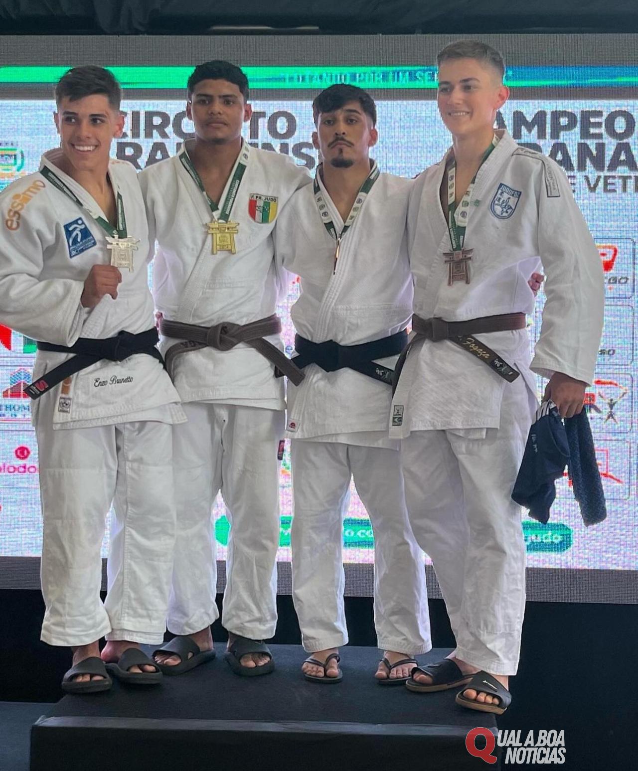 Associação de judô Ricardo Santos conquista medalhas em estadual em campo Mourão