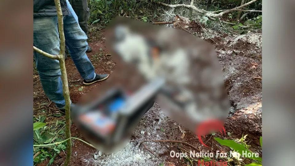 Cadáver com mãos e pés amarrados é encontrado na área rural de Foz do Iguaçu