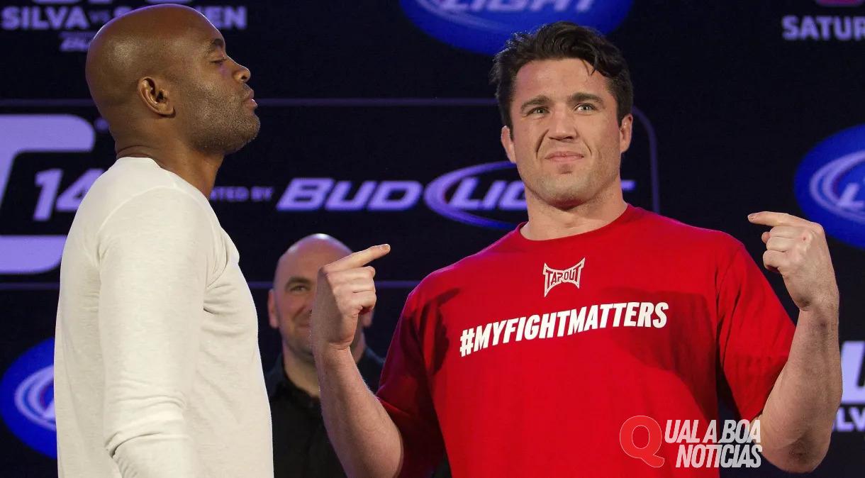 Chael Sonnen planeja “trapaça” contra Anderson Silva e avisa: “É uma luta suja”