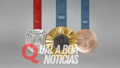 Como será a medalha dos Jogos Olímpicos de Paris; veja detalhes