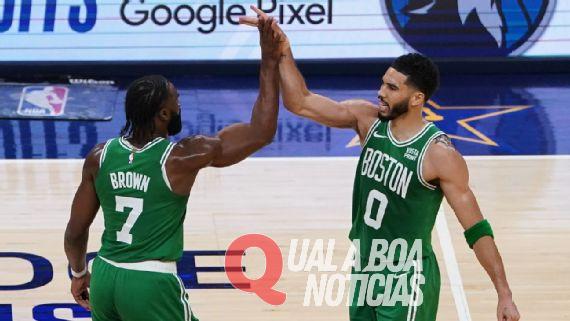 Da 'surpresa' com MVP ao alerta de Jaylen Brown: como Celtics chegam às Finais da NBA