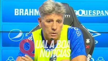 Grêmio: Renato Gaúcho se emociona ao falar sobre tragédia no RS: “É difícil”