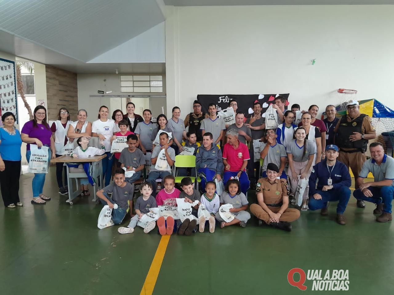 Maio Amarelo: Ação Educativa de Trânsito é realizada com alunos da APAEs