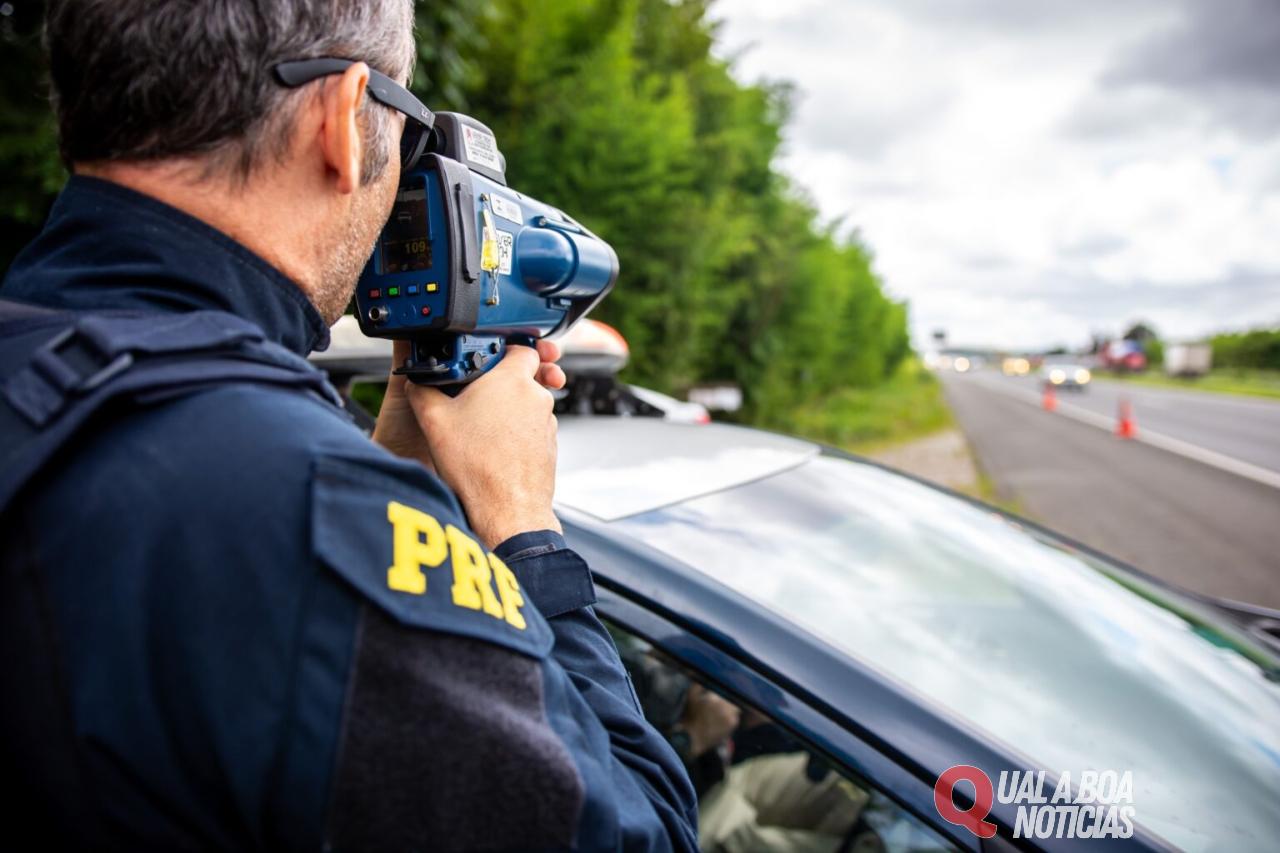 Maio Amarelo: Motorista é flagrado trafegando a 213 Km/h em rodovia federal no interior do PR