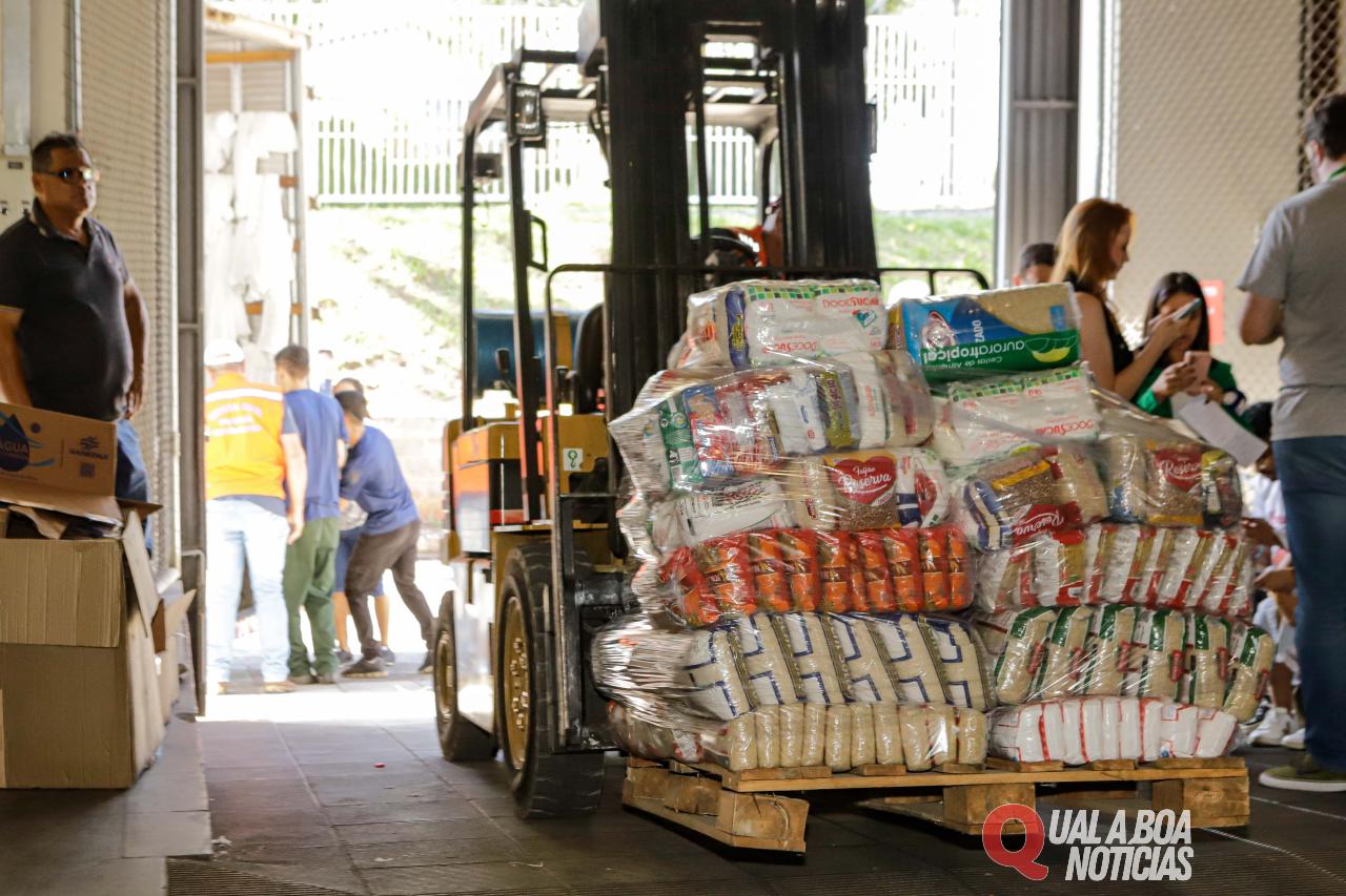Paraná envia mais de 190 toneladas de donativos para o Rio Grande do Sul; Toledo se mobiliza e arrecada mais de 15 toneladas