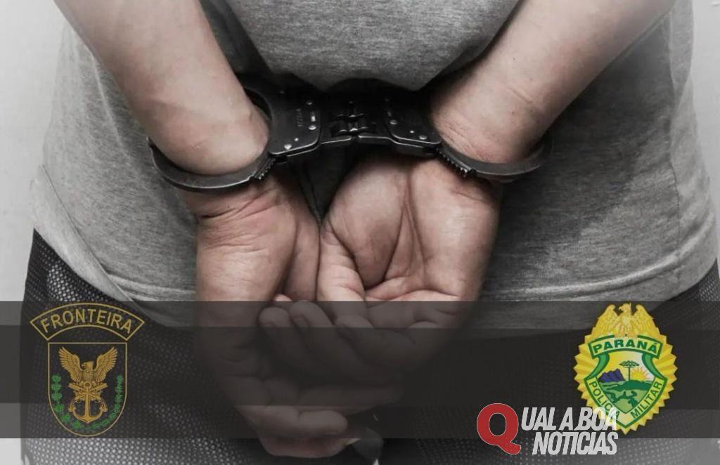 Ação conjunta entre BPFRON, 6°BPM, 27°BPM e PCSP resulta no cumprimento de 3 mandados de prisão em Cascavel-PR
