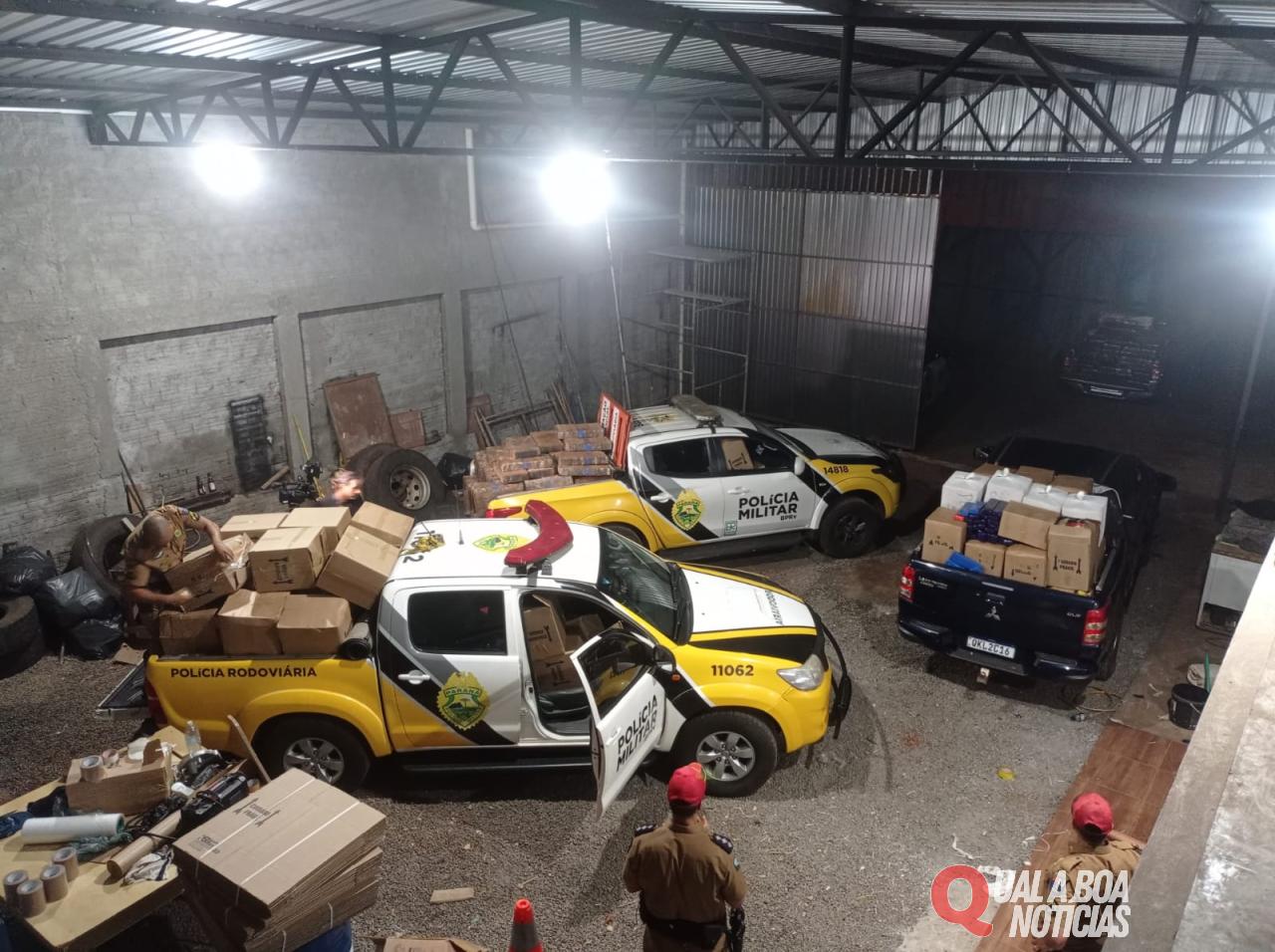 Apreensão de Drogas, Munições e Veículos Furtados