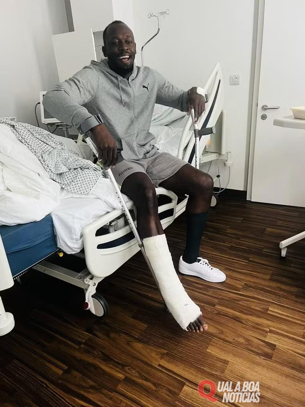 Bolt tem tendão de Aquiles operado e posta: 