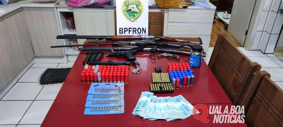 BPFRON cumpre mandado de prisão em Coronel Domingos Soares-PR