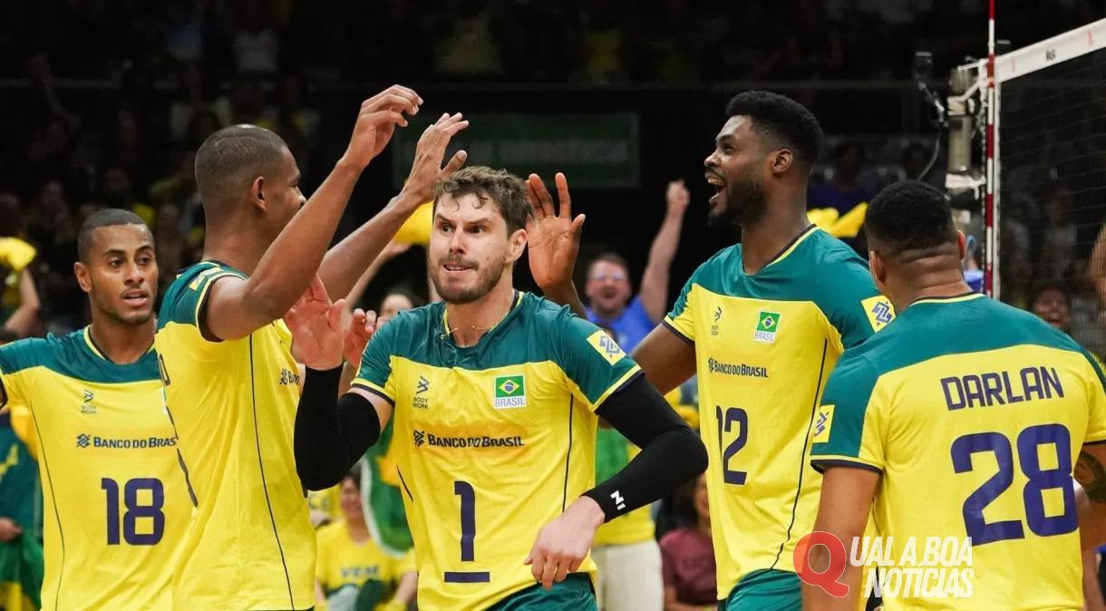 Brasil conhece adversários do vôlei masculino na Olimpíada