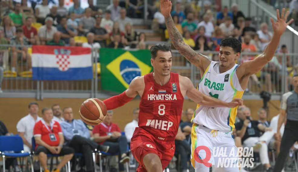 Brasil perde amistoso contra a Croácia às vésperas do Pré-Olímpico de basquete