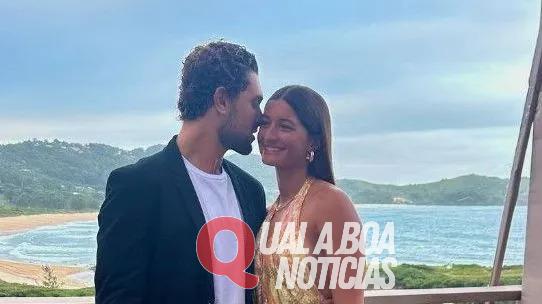 Casal olímpico: Chumbinho celebra Dia dos Namorados ao lado de Luana Silva