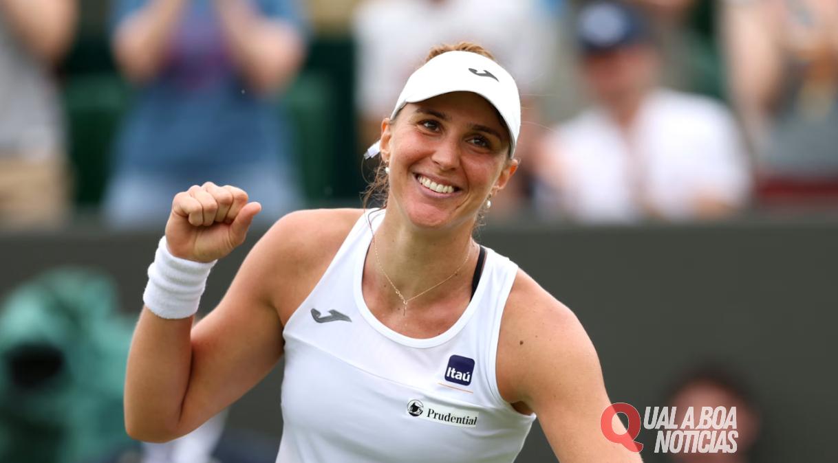 Com sustos na arquibancada, Bia Haddad vence na estreia do WTA Bad Homburg