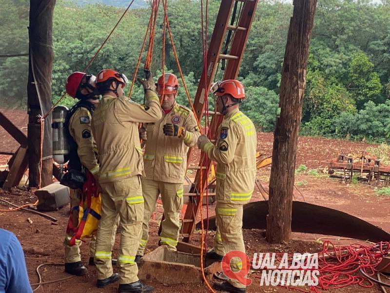 Homem morre ao cair em poço, na Região