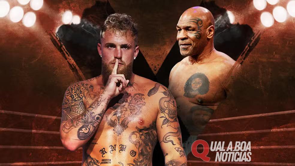 Luta entre Mike Tyson e Jake Paul tem nova data divulgada