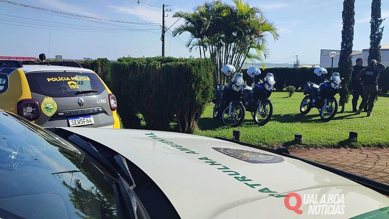 Mulher em surto mobiliza SAMU e várias equipes de segurança pública em Motel BR-467 em Cascavel