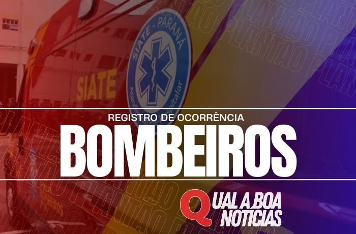 Susto: Colisão envolvendo moto e carro é registrada na manhã de hoje na Avenida Parigot de Souza em Toledo