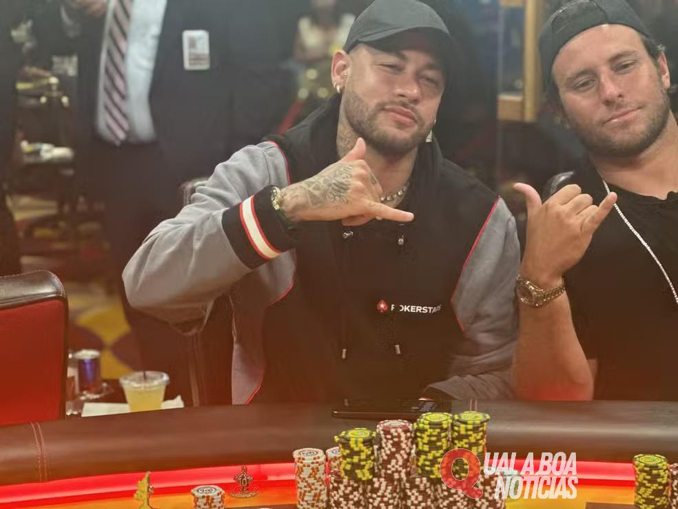 No poker, Neymar perde pote de R$ 939 mil para Jimmy Butler; veja