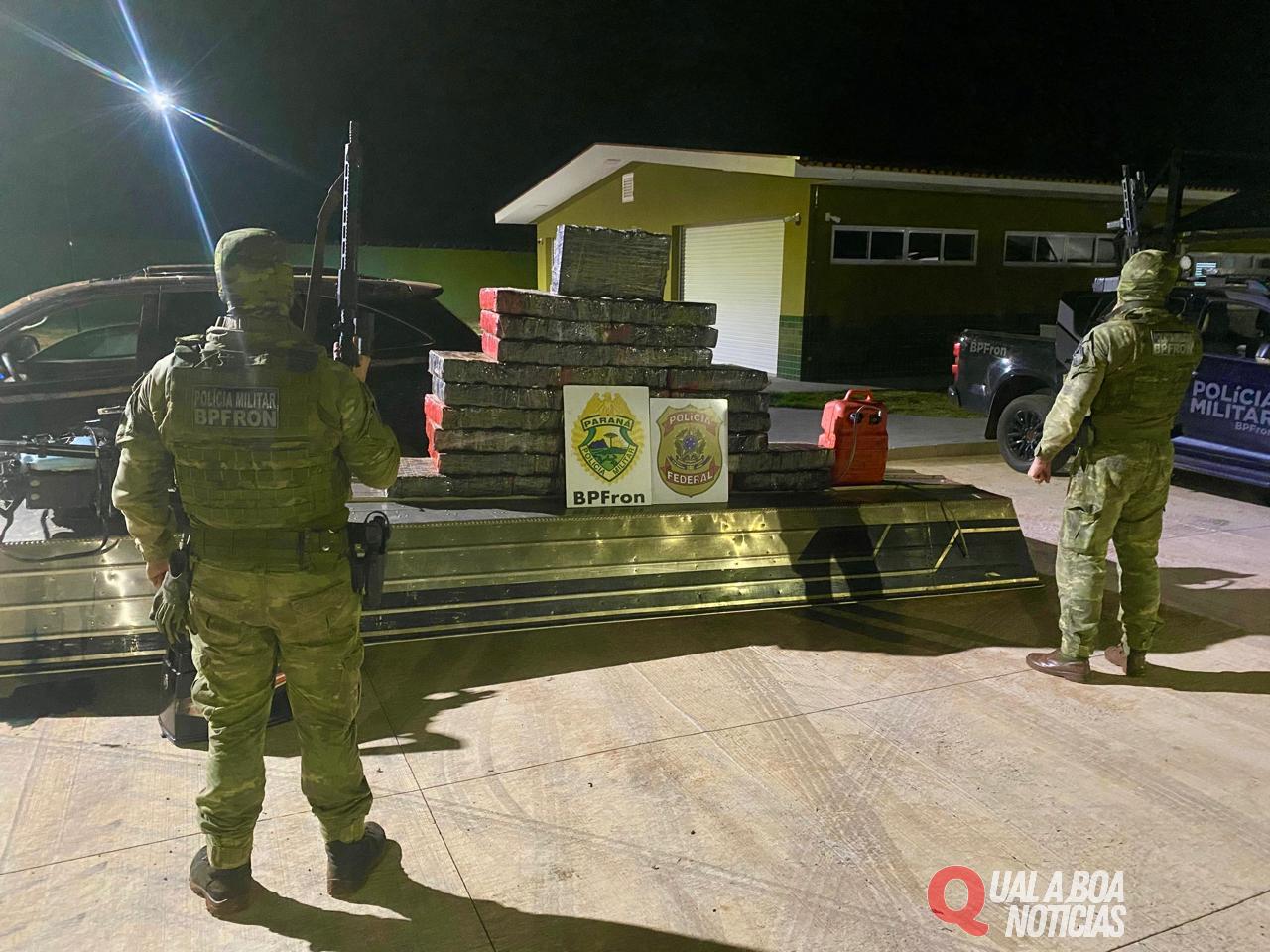 PMPR realiza apreensão milionária de cocaína e crack em Xambrê-PR