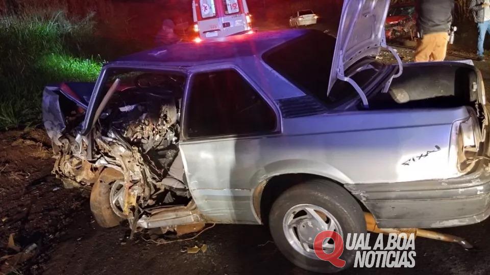 Seis pessoas ficam feridas em grave acidente na PR-581, em Tupãssi
