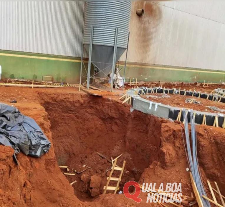 Trabalhadores são soterrados em obra no interior do Paraná