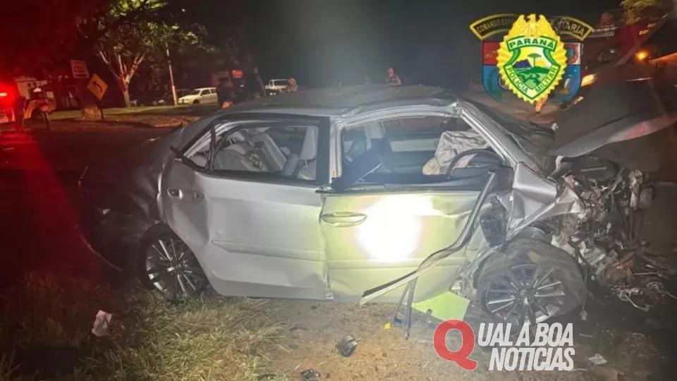 Três pessoas morrem e bebê fica ferido em acidente no Norte do Paraná