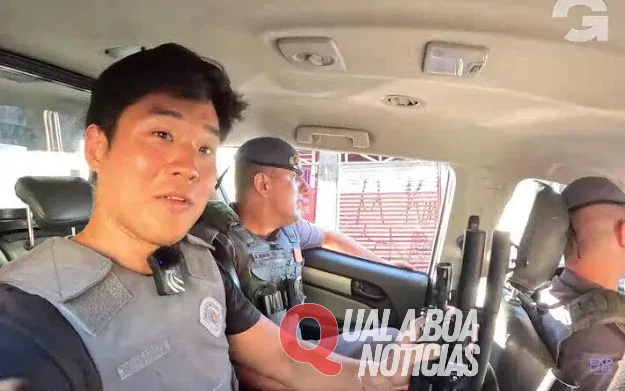 Youtuber dos EUA grava operação em viatura da PM de SP; Caso gera investigação