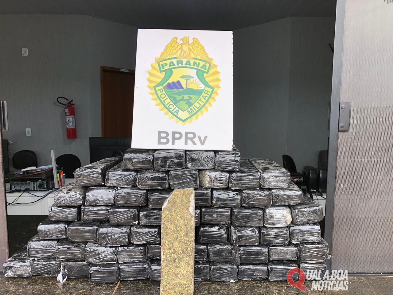 Apreensão de  drogas em Perobal-PR