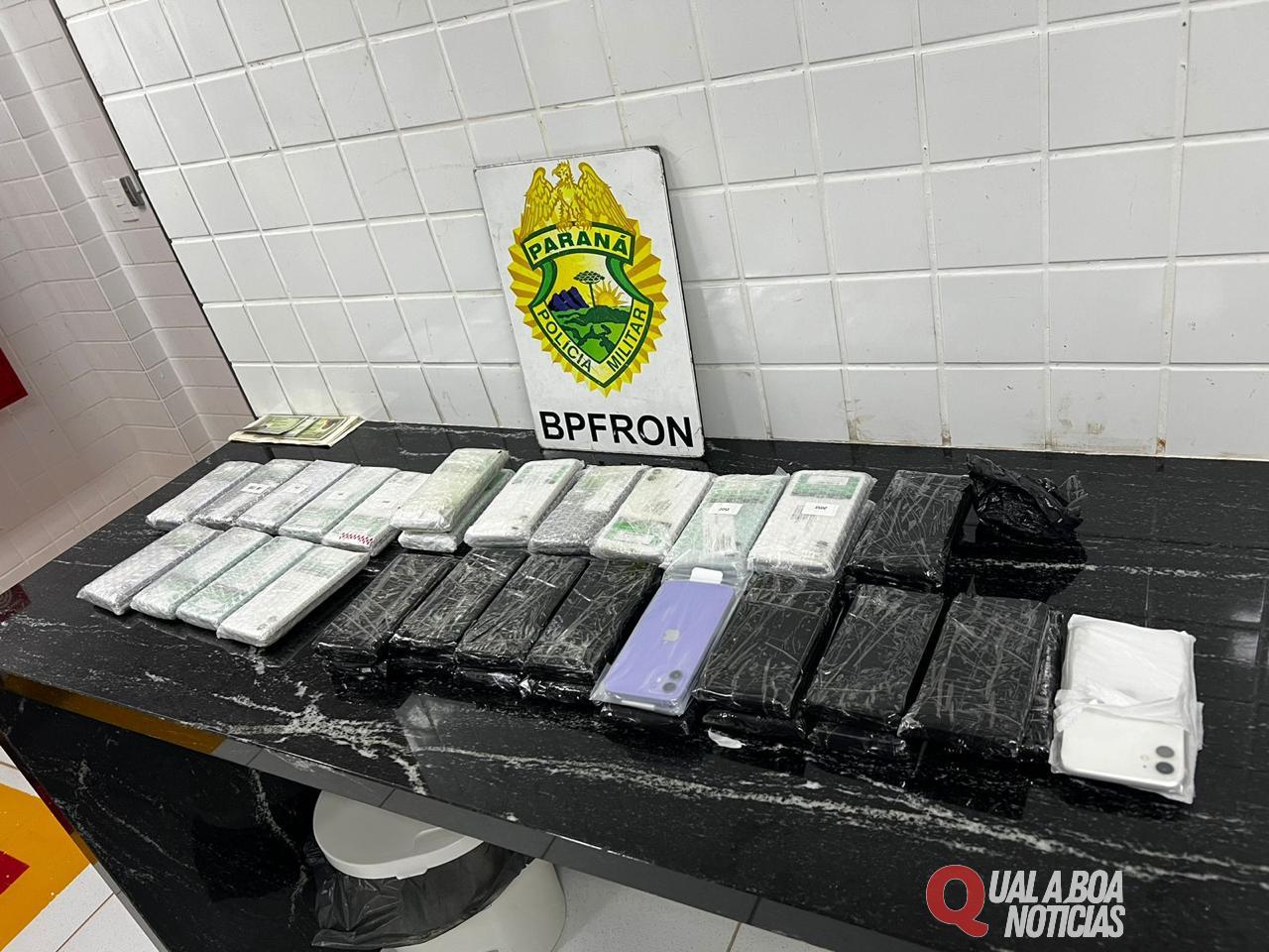 BPFRON apreende 80 celulares em Cascavel