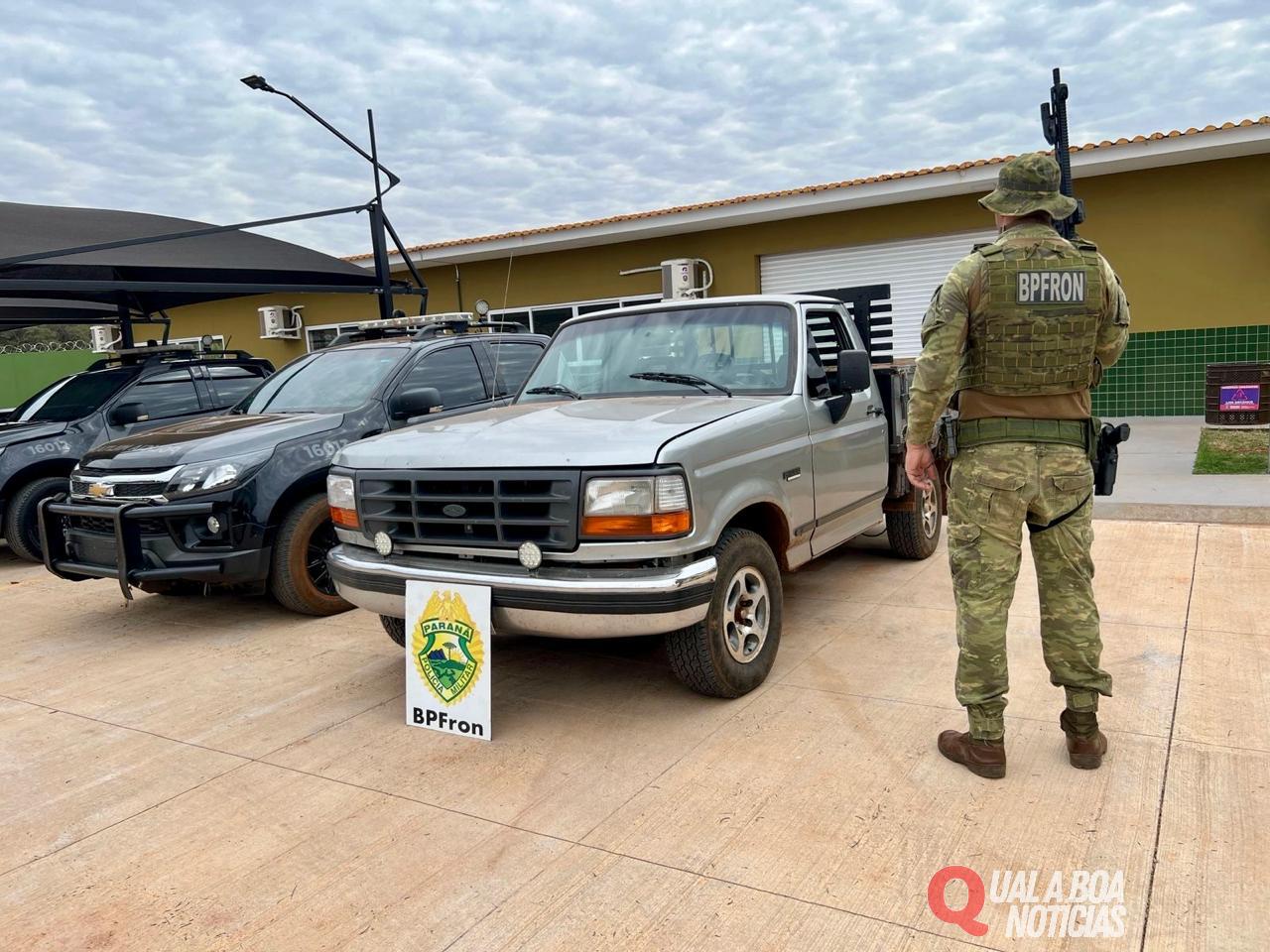 BPFRON prende em Guaíra-PR homem de 20 anos conduzindo veículo furtado