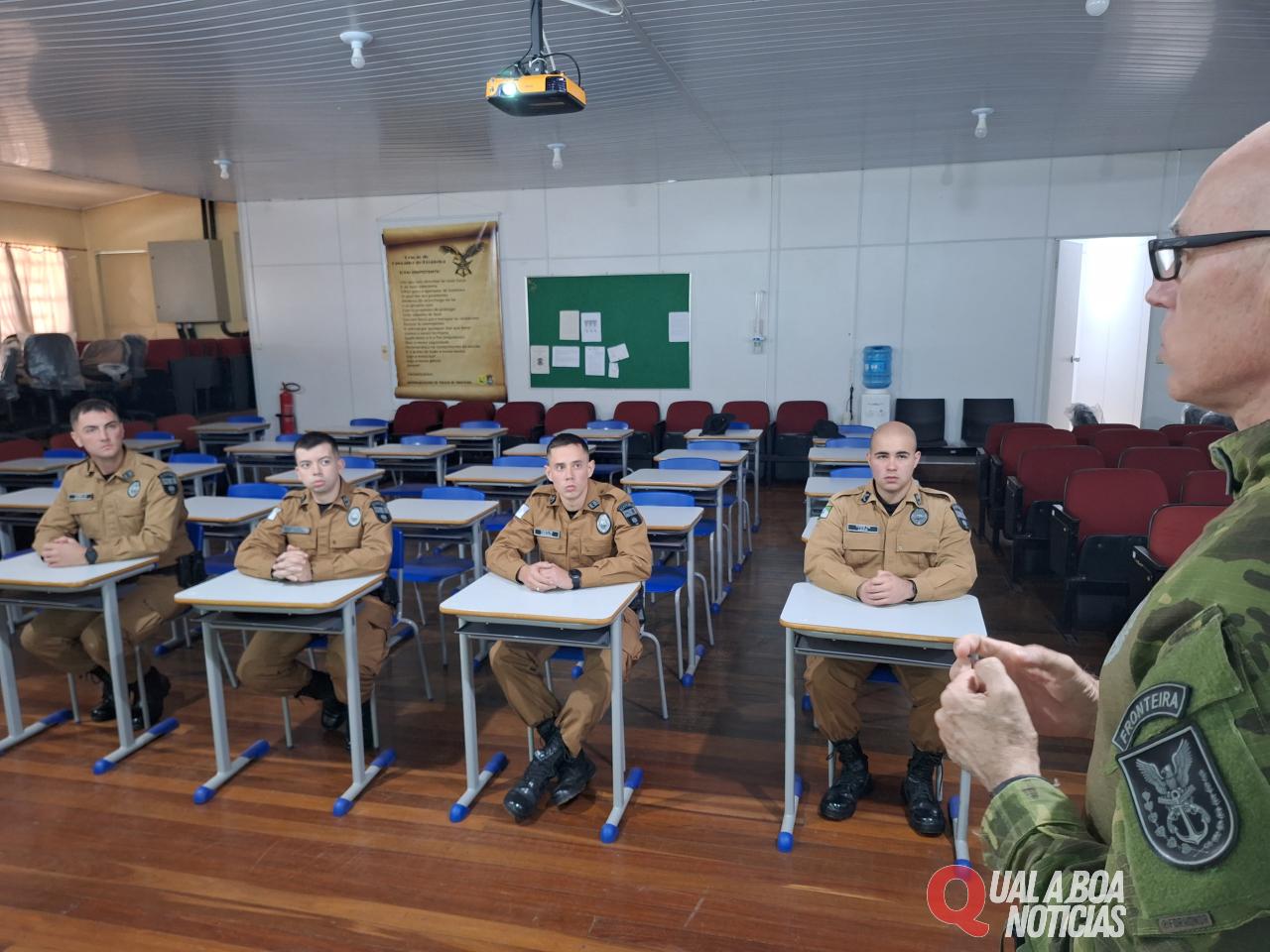 BPFRON recebe cadetes do Curso de Formação de Oficiais para estágio