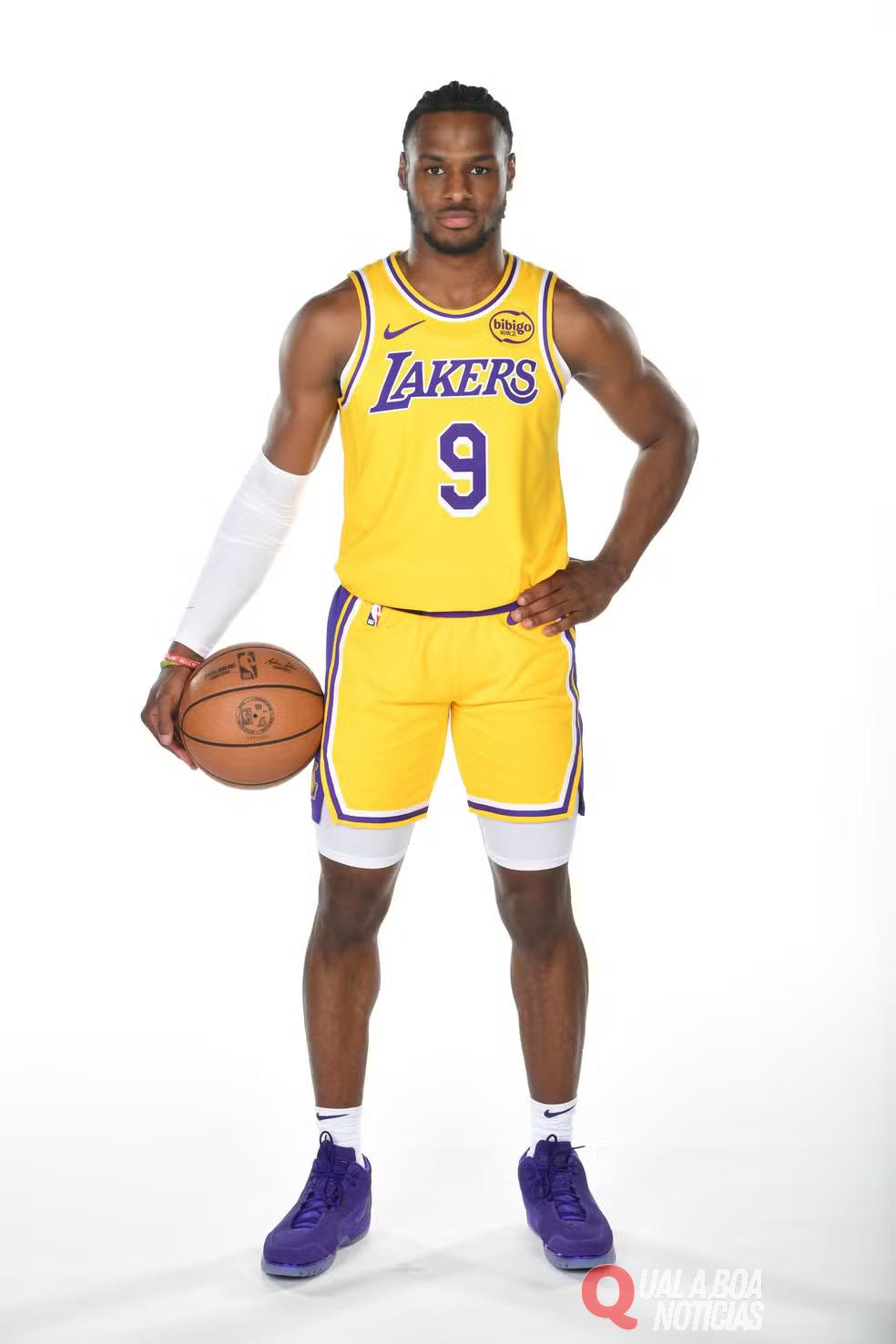 Bronny James assina contrato de quatro anos com o Los Angeles Lakers